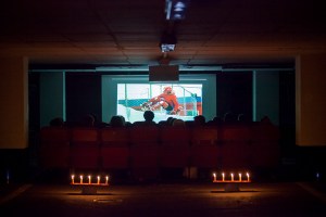 Parking Space: Underground car park Cinema The Stove Network Image: Colin Tennant Palace Cinema: Alice Francis